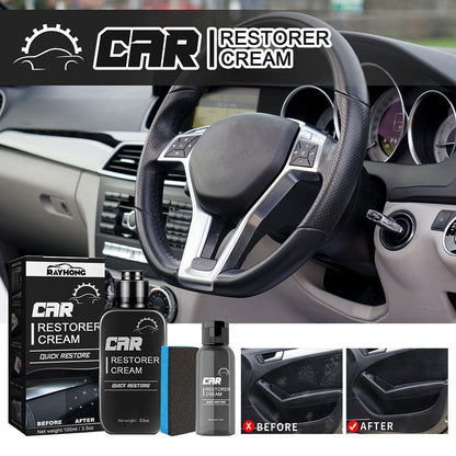 Auton sisätilojen kiillotusagentti