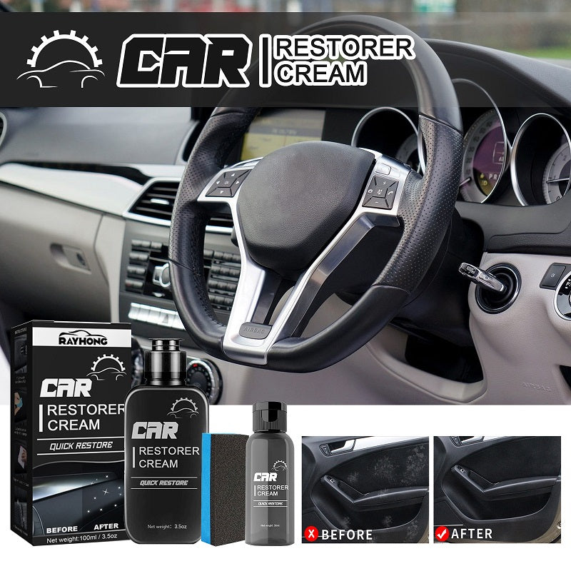 Auton sisätilojen kiillotusagentti