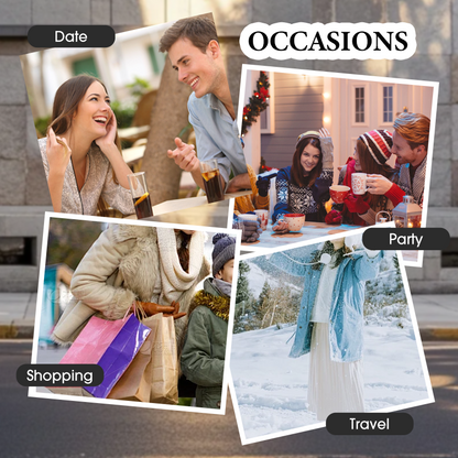 Naisten tilkkutäkkihenkinen neulehihainen hupullinen toppatakki